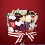 Cranberry Dreamsicle Trifle