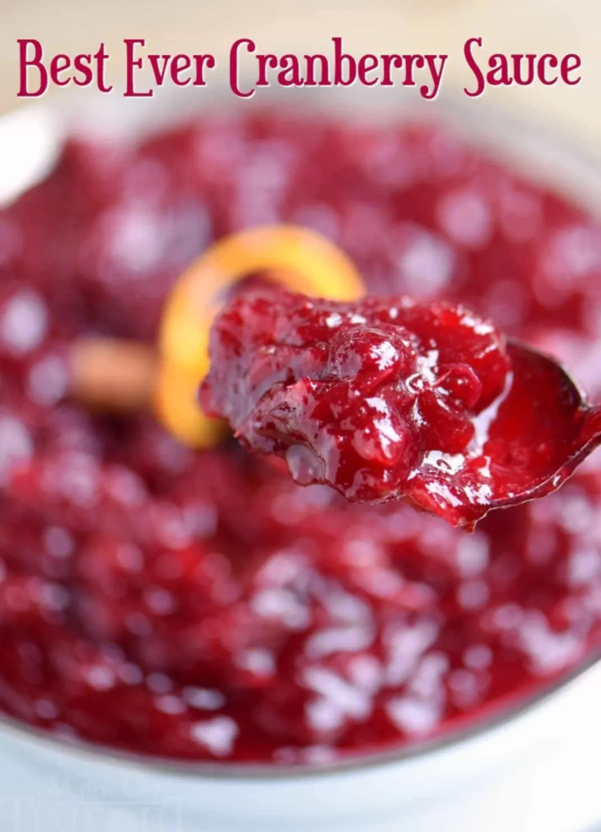 cranberry sauce