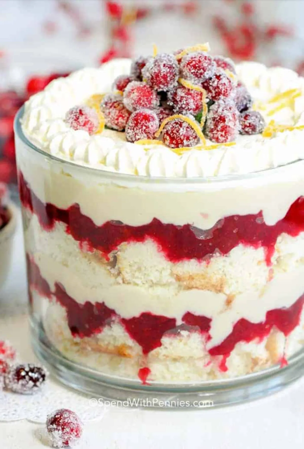 cranberry trifle