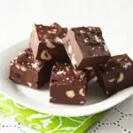 Nutella Cherry Hazelnut Fudge