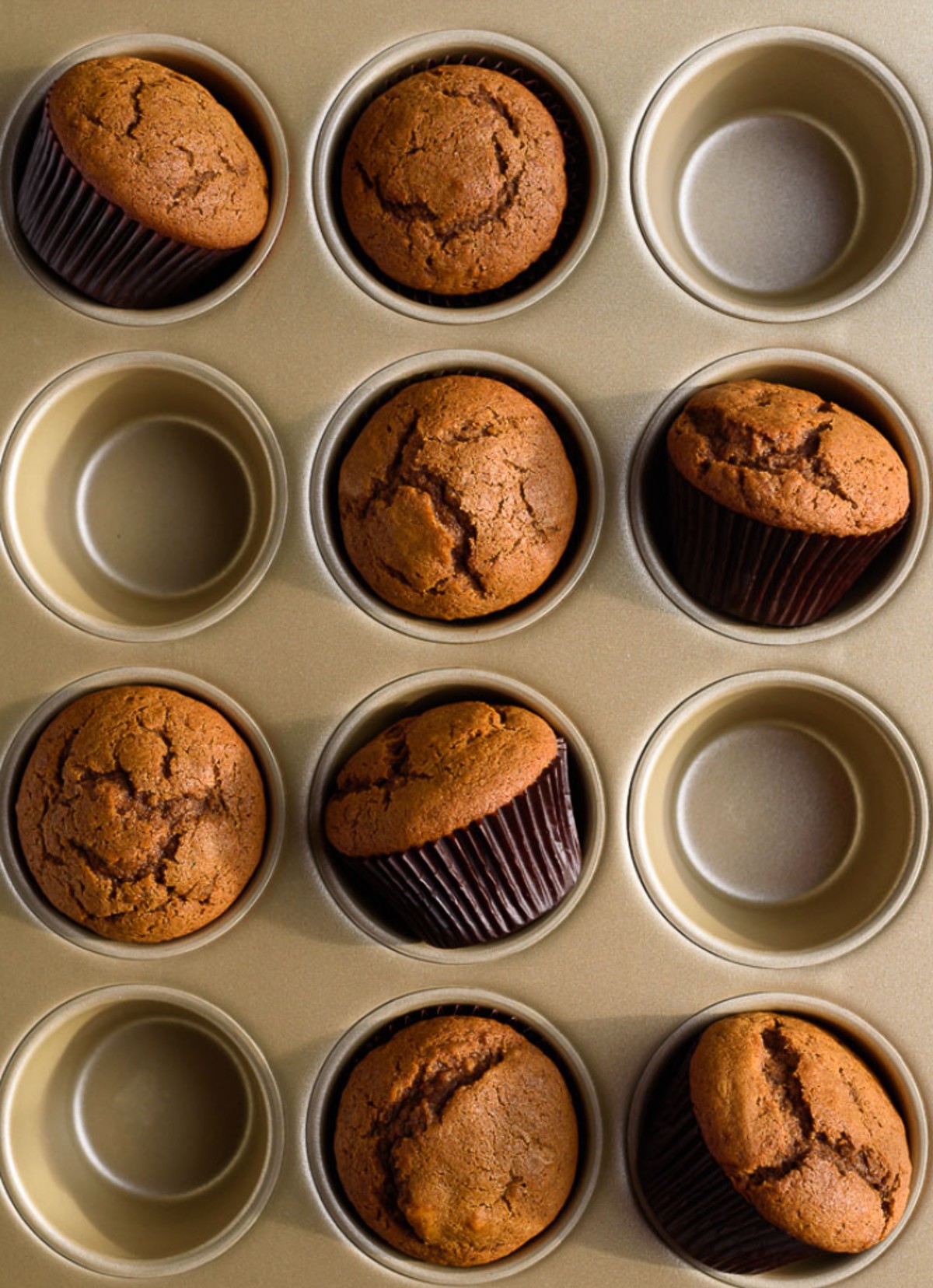 gingerbread muffins