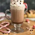 HOMEMADE PEPPERMINT MOCHA LATTE