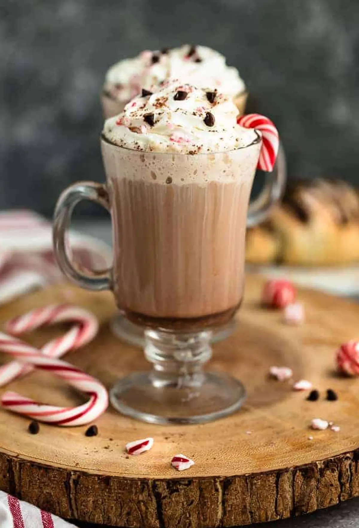 HOMEMADE PEPPERMINT MOCHA LATTE