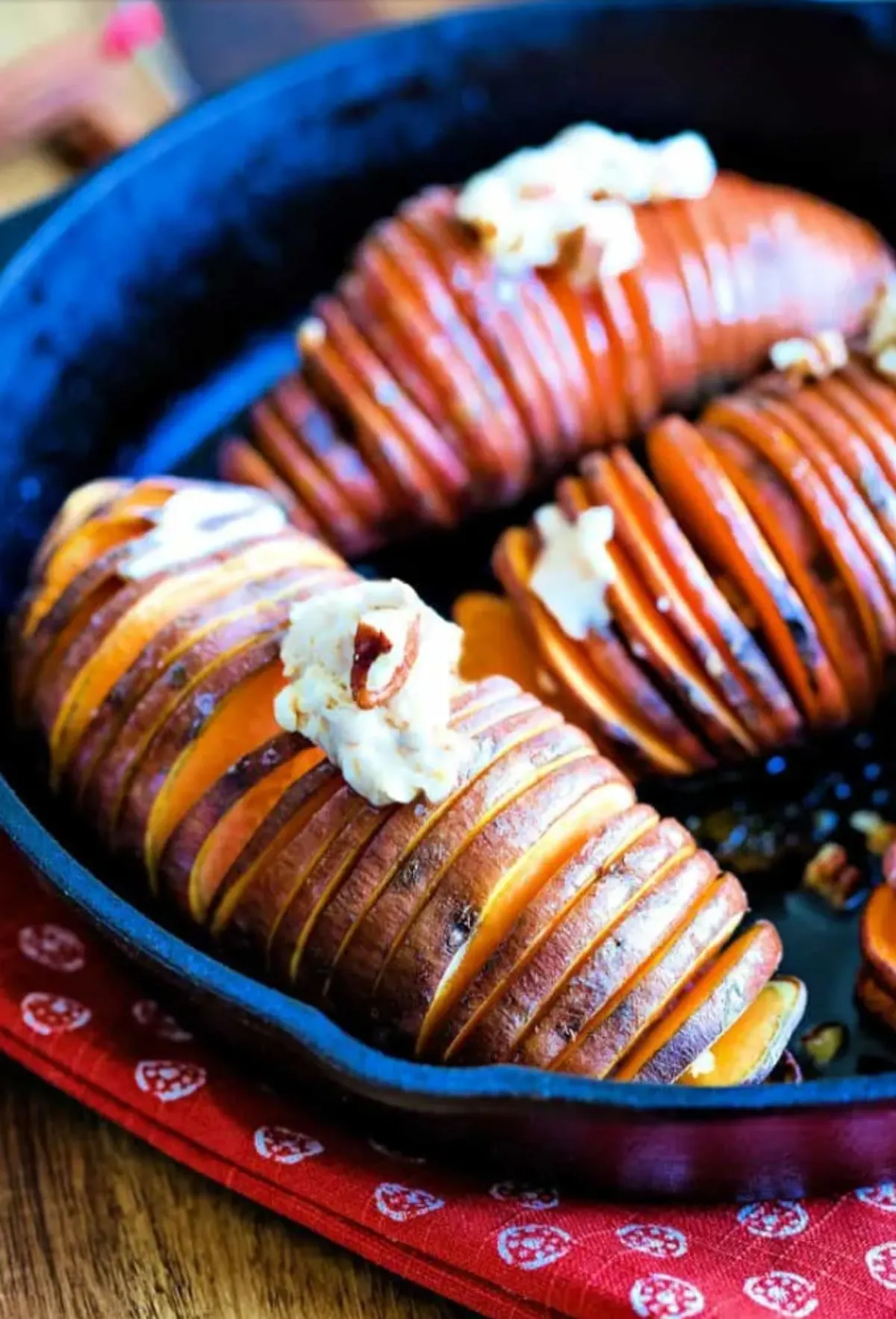 Hasselback Sweet Potatoes