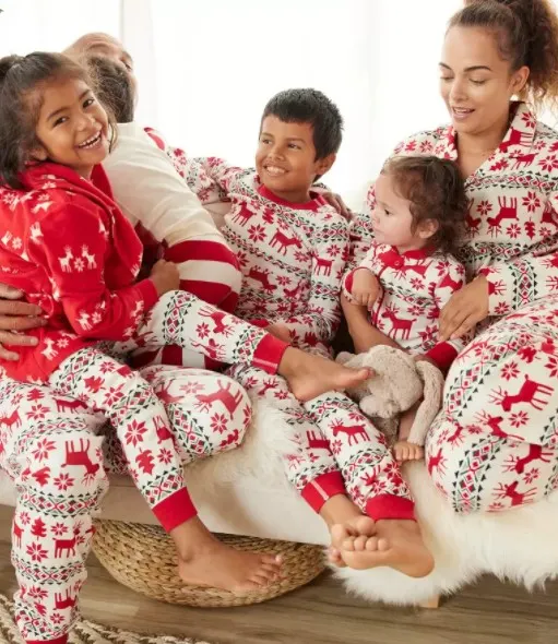 holiday family pajamas hanna andersson
