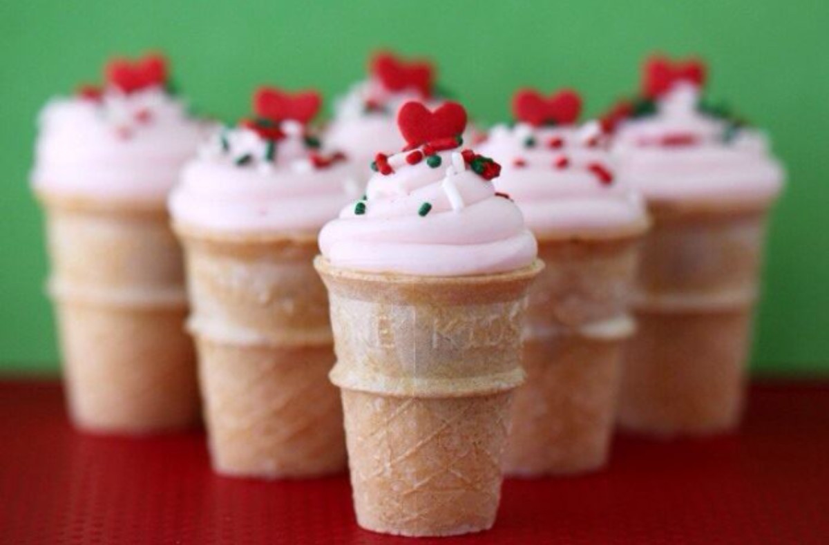 Kupcake Konz Ice Cream Cone Cupcakes
