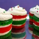 Christmas Layered CUpcakes