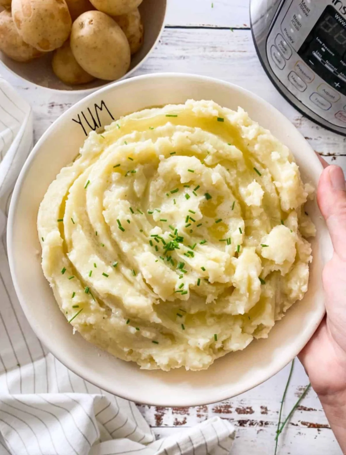 INSTANT POT MASHED POTATOES