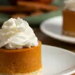 mini pumpkin pies