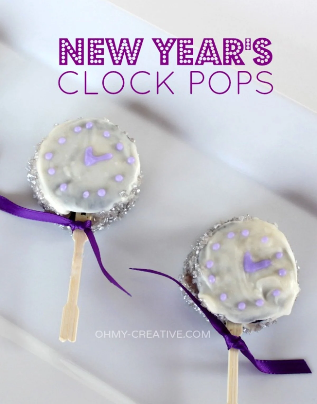 New Years Clock Pops