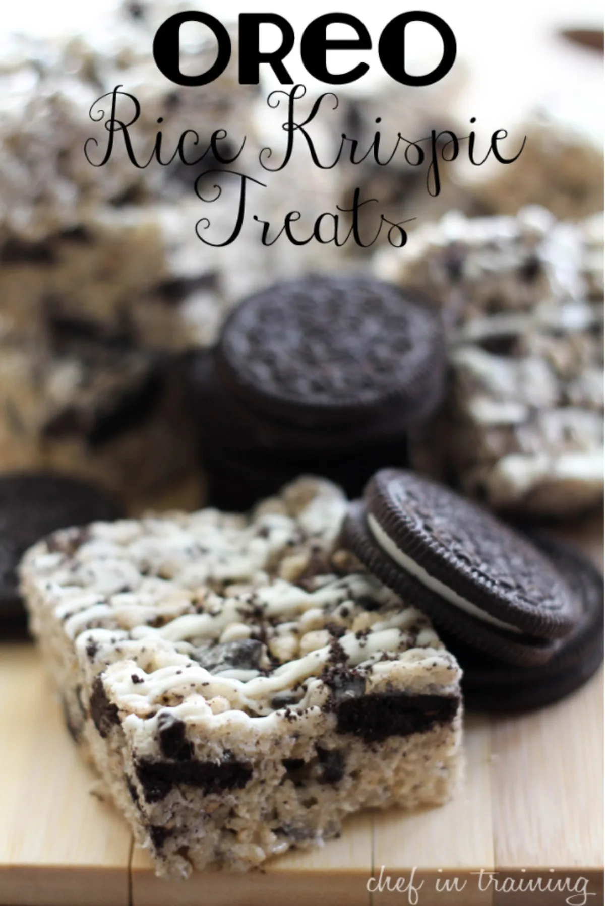 Oreo Rice Krispie Treats