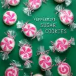 PEPPERMINT CANDY SUGAR COOKIES