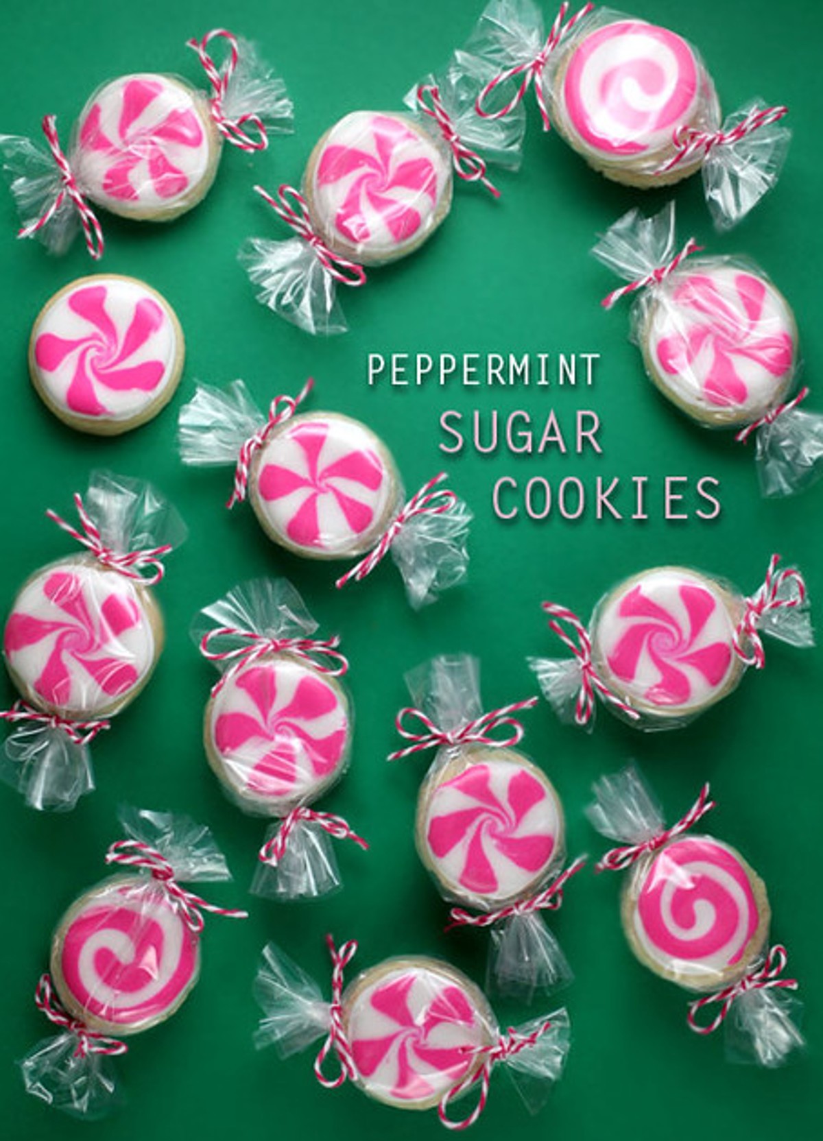 PEPPERMINT CANDY SUGAR COOKIES