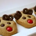 Peanut Butter Reindeer Cookies