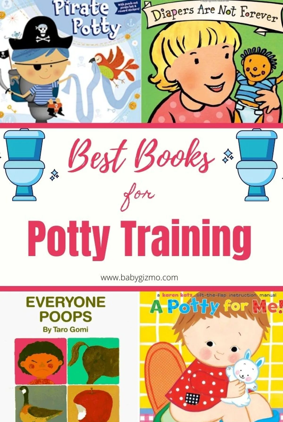 Ten Great Books for Potty Training Toddlers