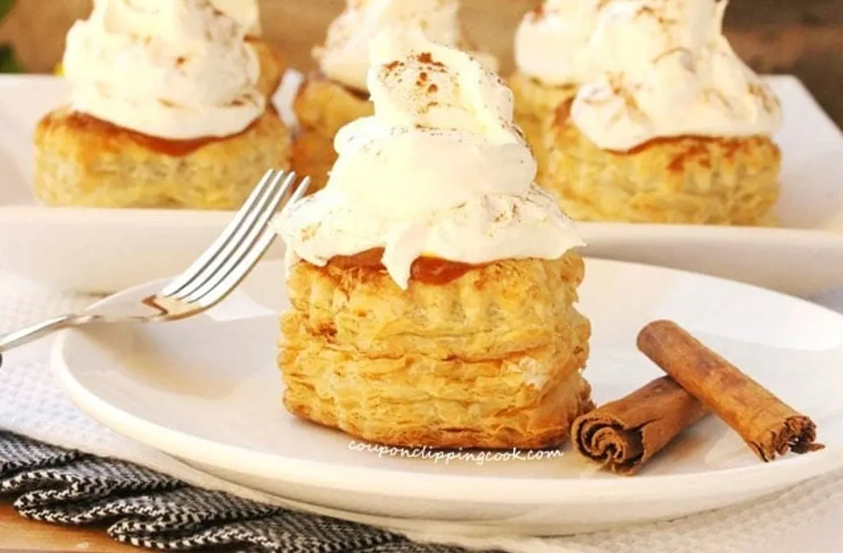 Pumpkin Pudding Puff Pastry Desserts