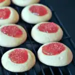 Sparkly Apricot Rosemary Jewel Cookies