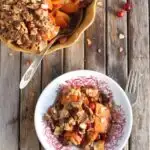 Sweet Potato-Cranberry Crisp