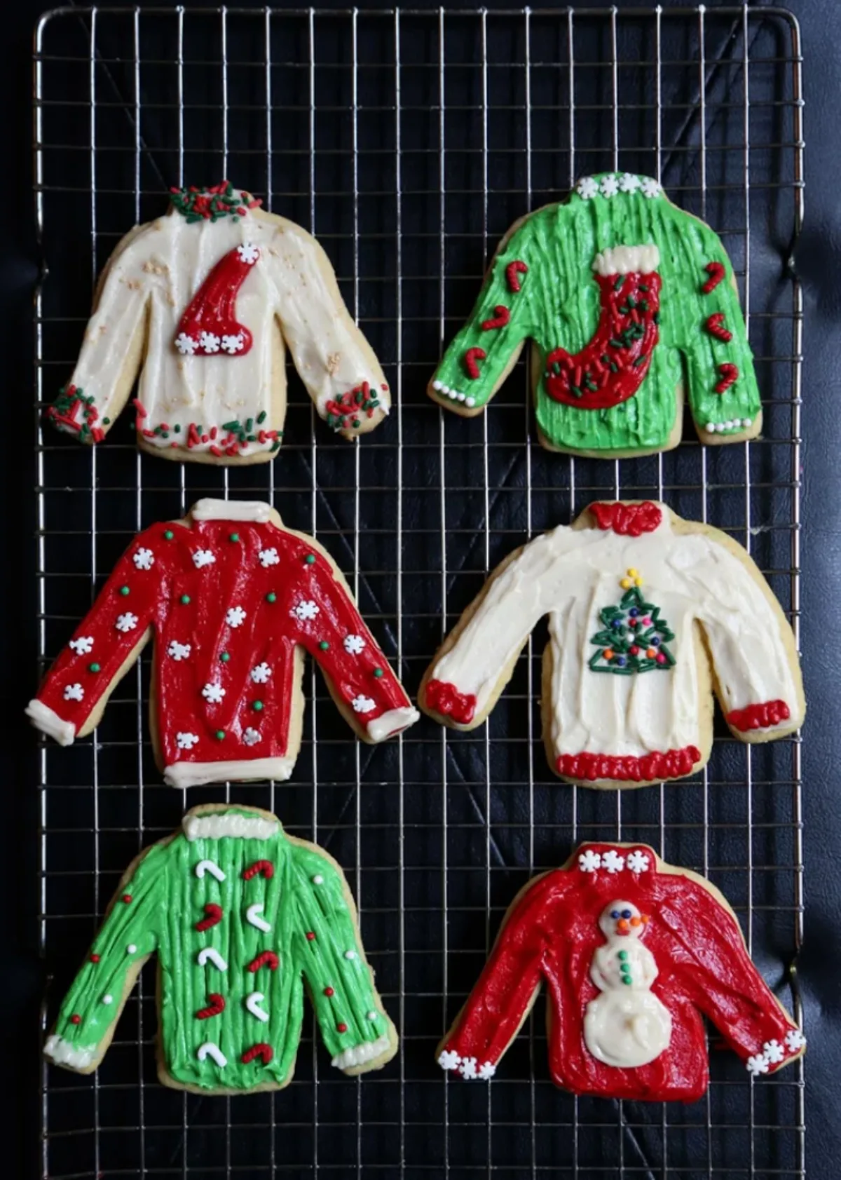 Ugly Sweater Cookies