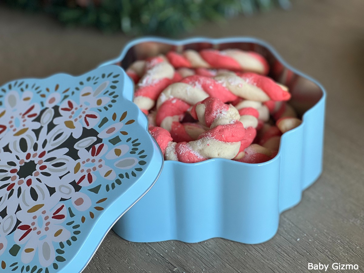 Candy Cane Cookie Gift