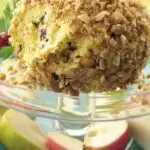 Curried Cheese Ball with Fruit