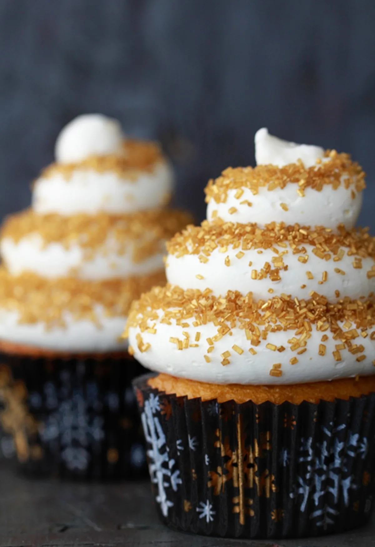 eggnog cupcakes