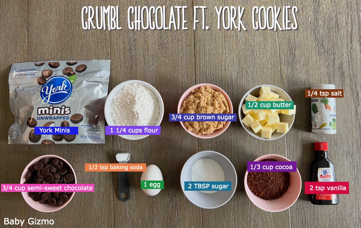York Mint Cookies Ingredients