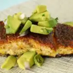 Blackened Salmon with Avocado Salsa