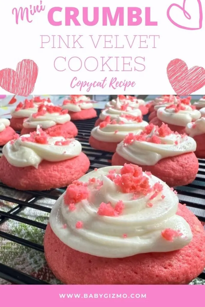 Pink Velvet Cookies Pin