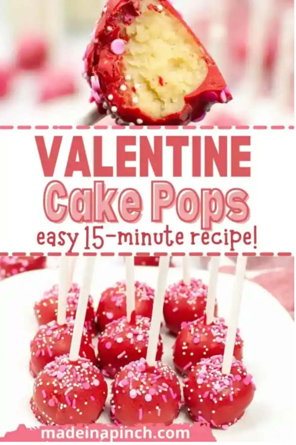 valentine cake pops