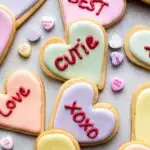 Valentine Sugar Cookies