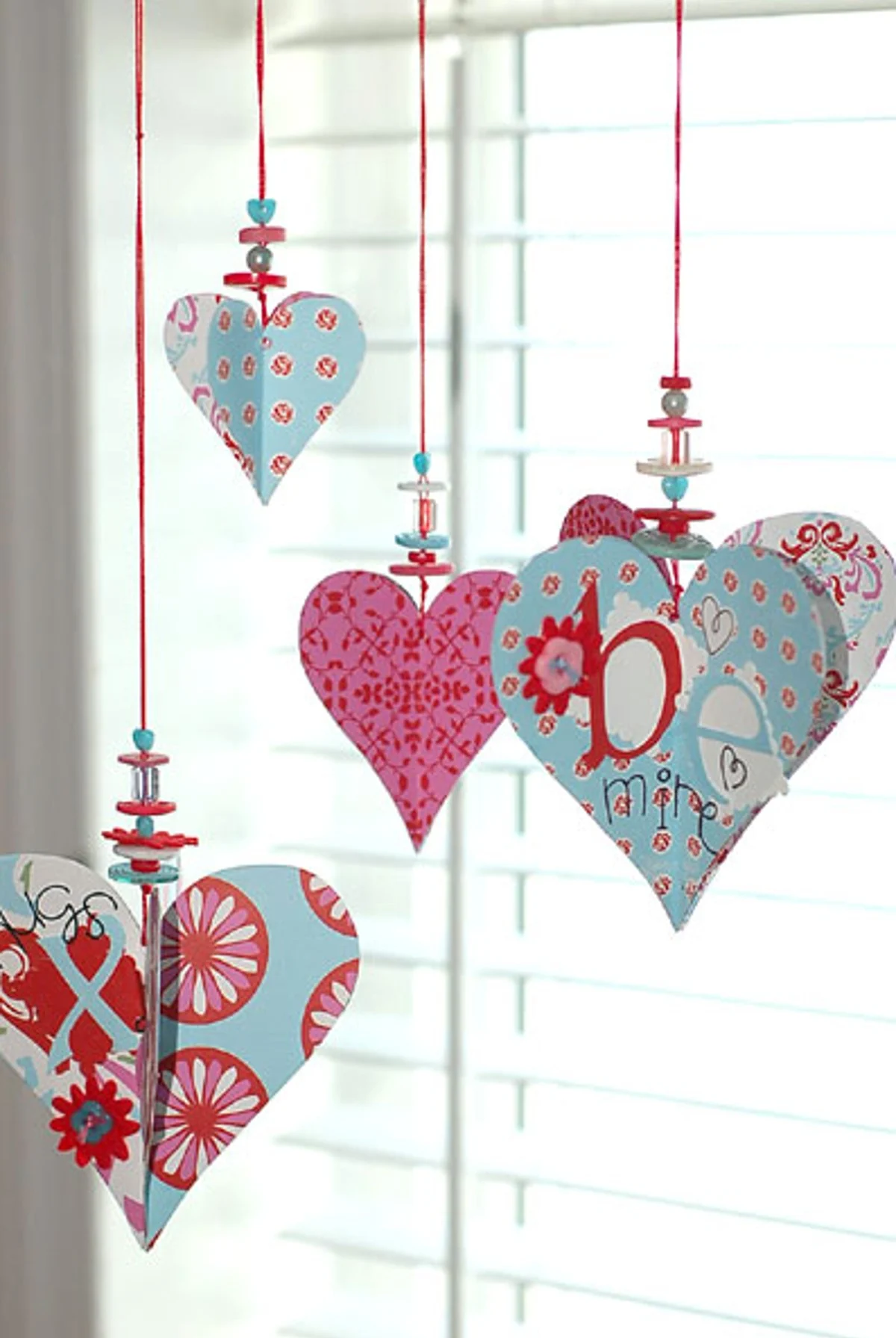 valentine hanging ornament