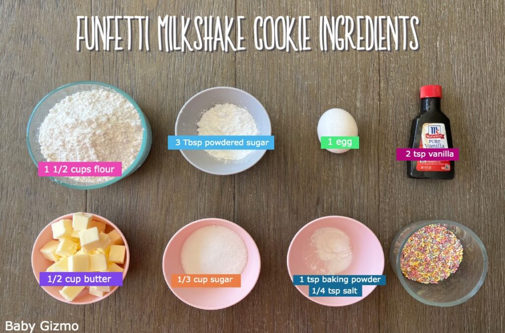 Mini Crumbl Funfetti Milkshake Cookies Copycat Recipe Baby Gizmo