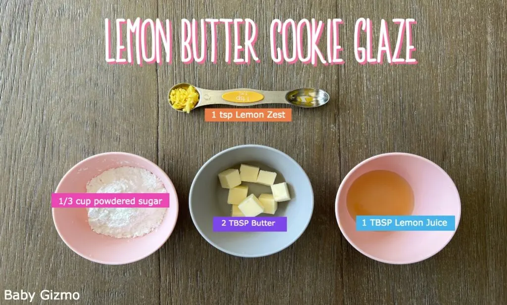 Lemon Glaze Ingredients