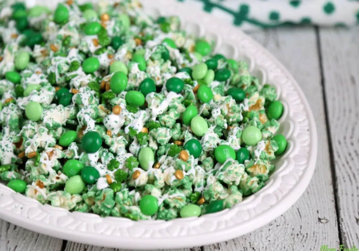 St patricks Day Popcorn