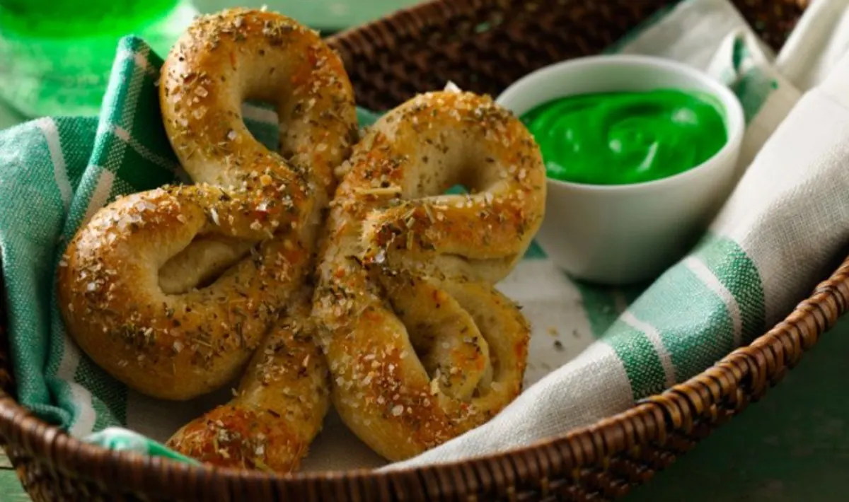 Shamrock Pretzels