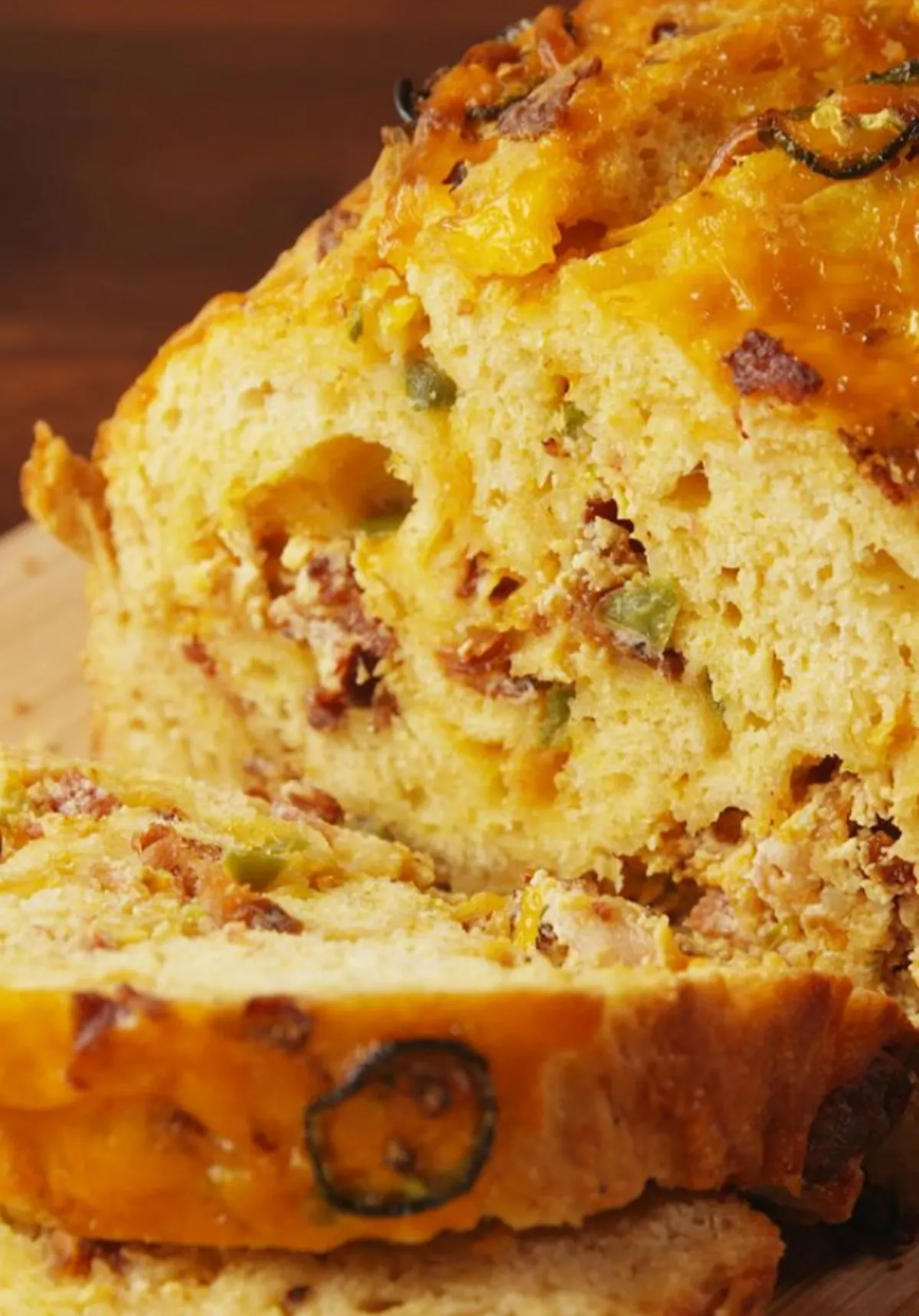 Bacon Cheddar Beer Bread