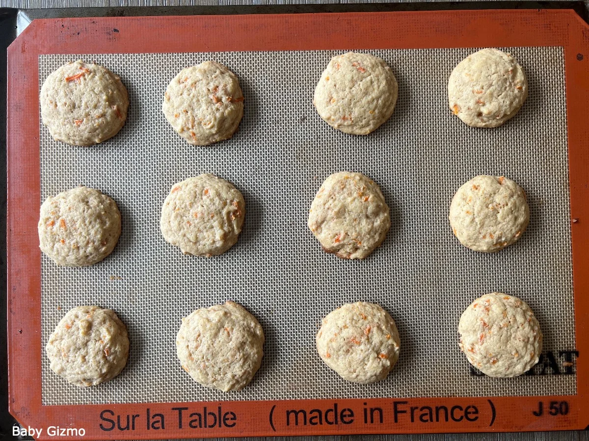 Carrot Cake Cookies Baked