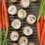 Carrot Cake Cookies on Cooling Rack