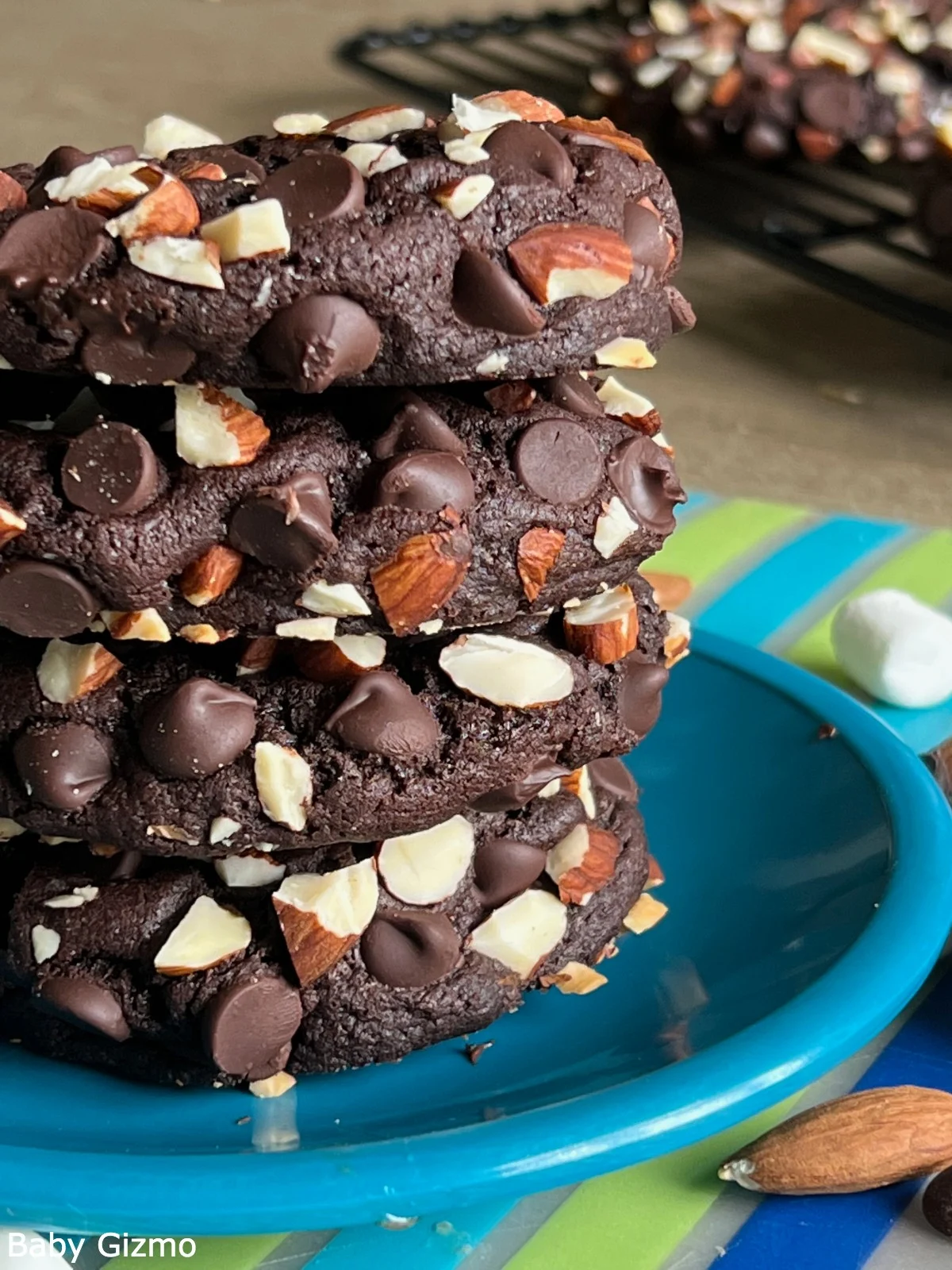 Crumbl Cookies Rocky Road Stack