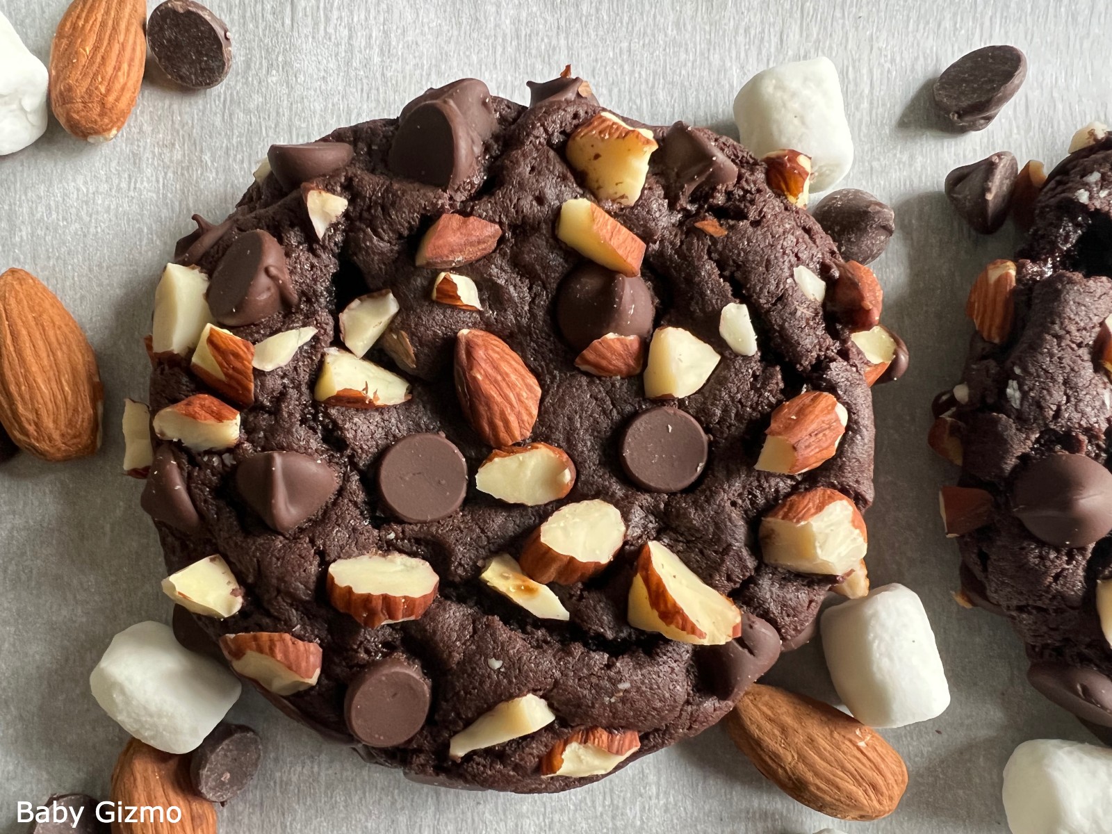 Crumbl Rocky Road Cookie