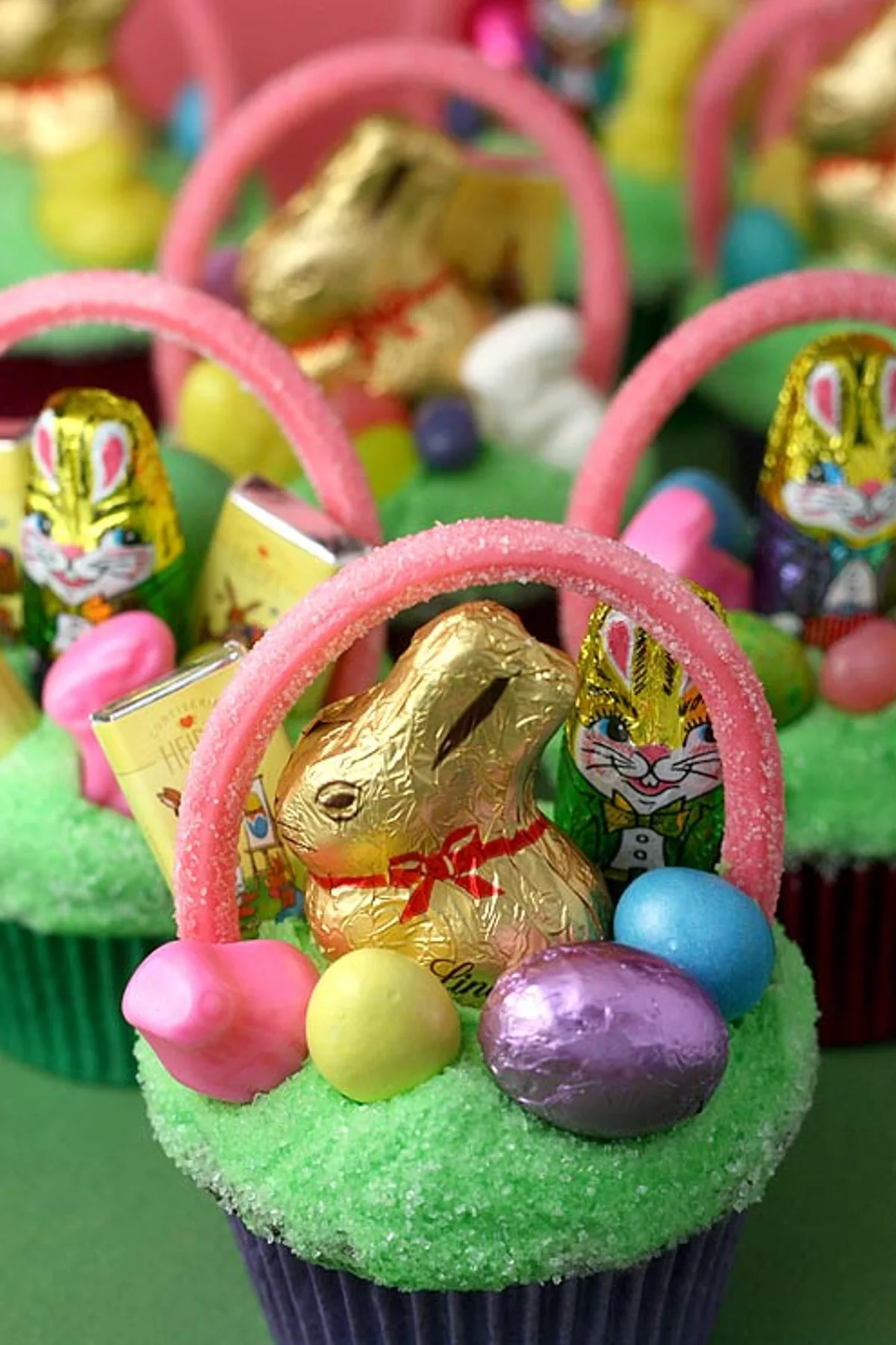 Easter Basket Cupcakes