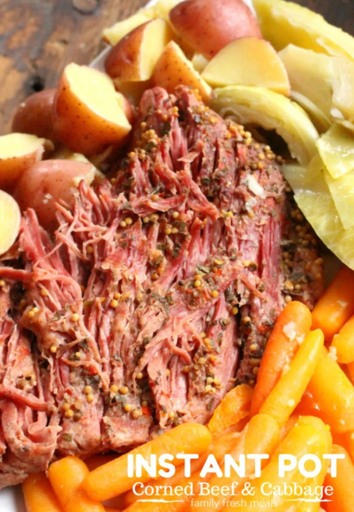 Instant Pot Corned Beef and Cabbage