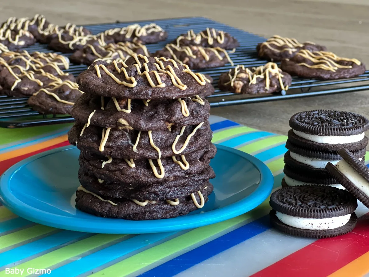 Oreo Cookies Stacked