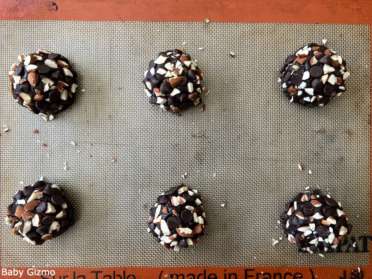 Rocky Road Cookies on Tray