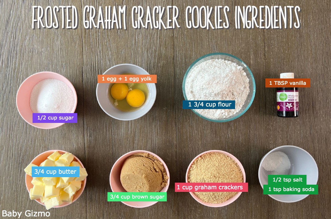 Graham Cracker Cookie Ingredients