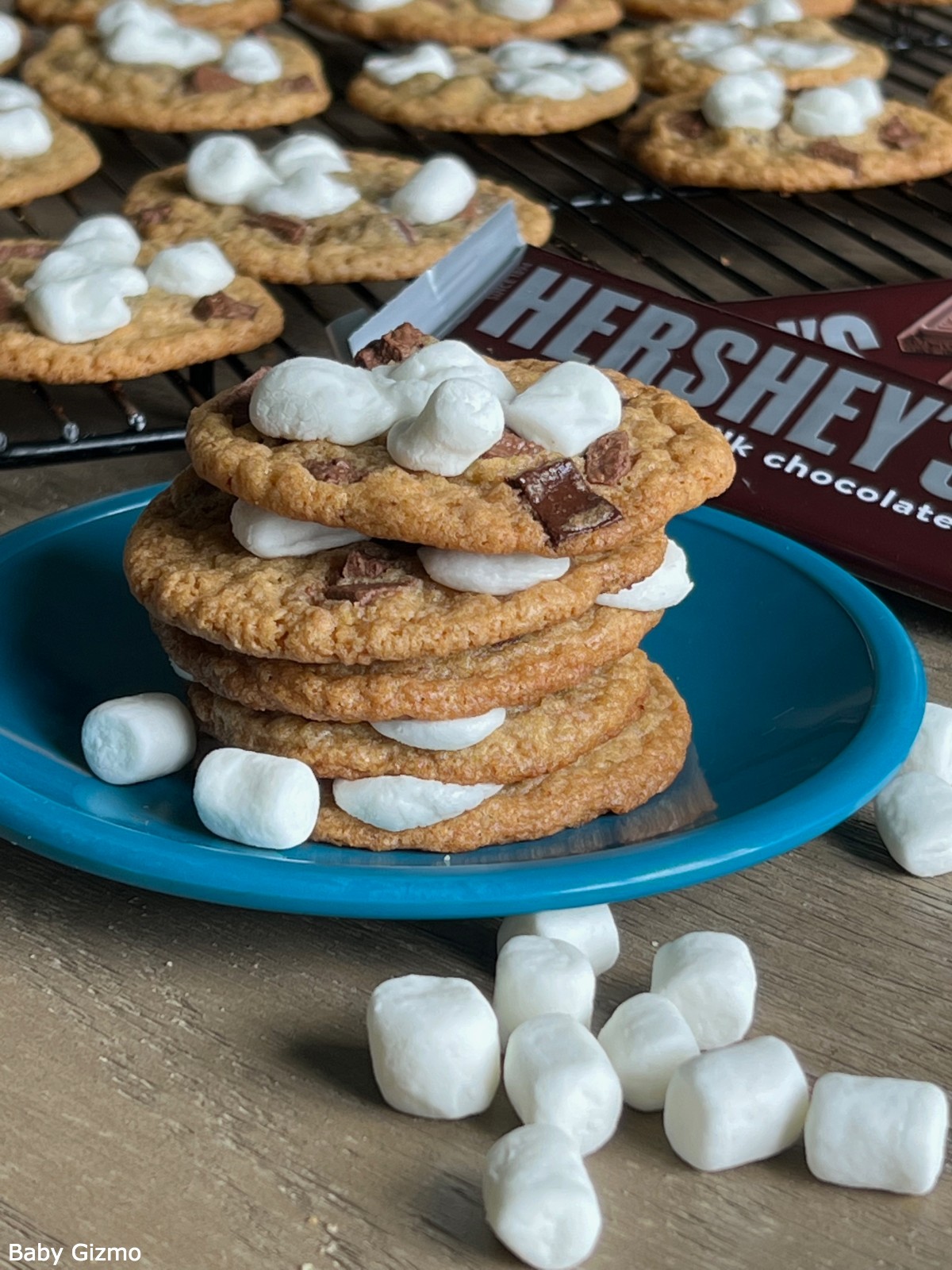 Smores Cookie Stack