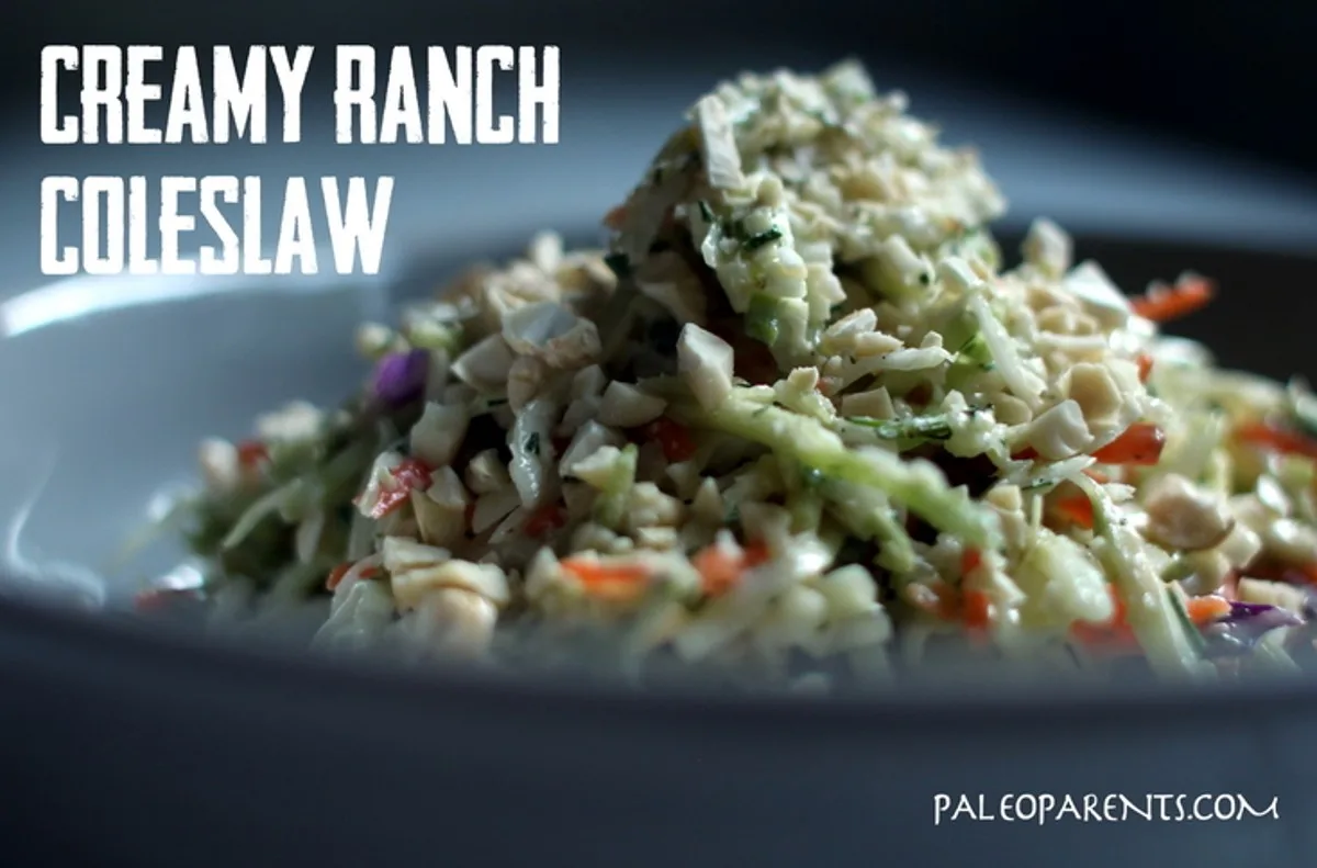 CREAMY RANCH COLESLAW