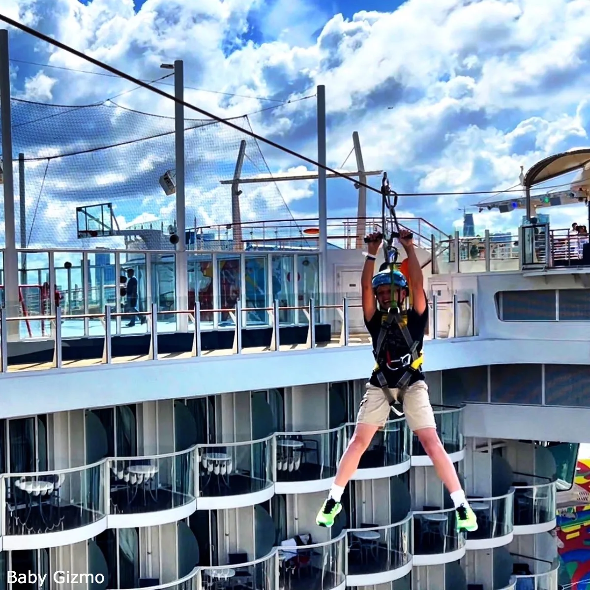 Royal Caribbean Zip Line