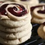 Crumbl PB&J Cookies Stacked